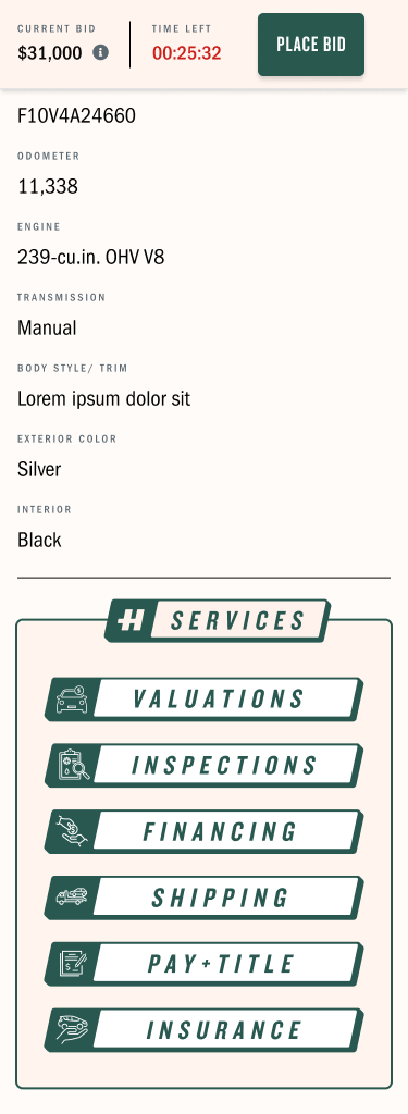 Mobile_Bid Bar