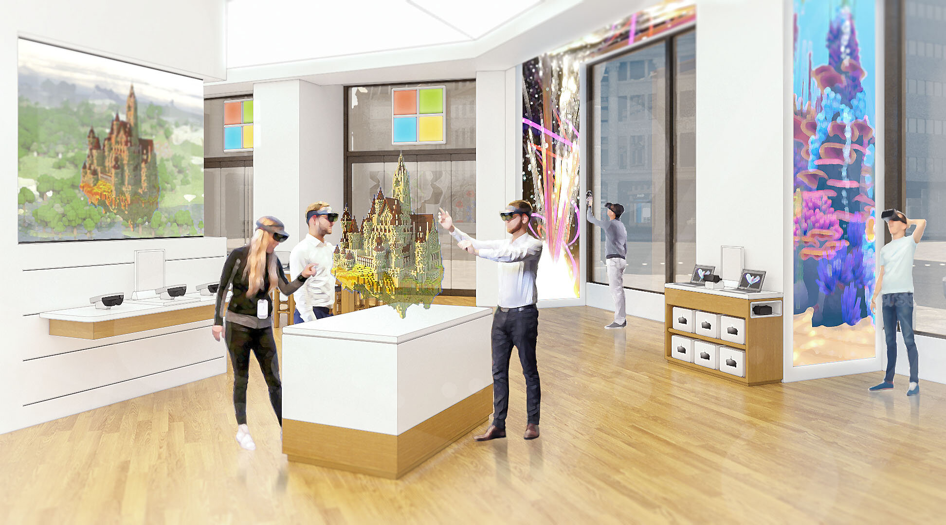 HoloLens experience concept