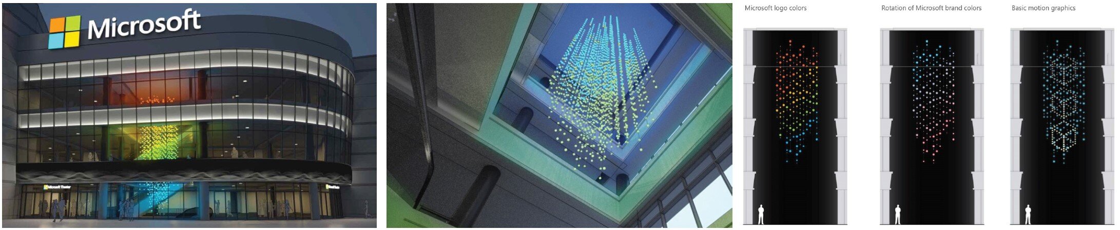 Digital chandelier light and motion exploration